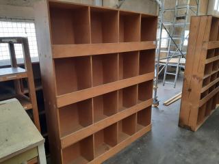 MDF Shelving Unit