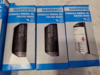 11x Bottles of Shimano Bike Disk Brake Hydraulic Mineral Oil