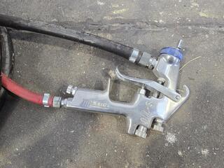Spray Painting Pot and Gun