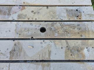 Very Large T Slot Table