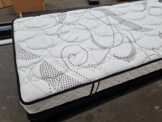 Single Size Therapedic Medicoil HD Mattress with Base Frame