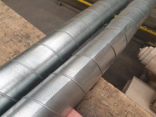 2 x Lengths 150mm Spiral Tube