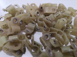 60x Aviation Plastic Loop Clamps for Wire Support
Type MS25281 R5