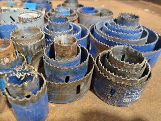 60+ Assorted Hole Cutters