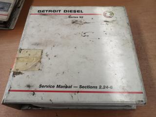 11x Detroit Diesel Engine Service Repair Manuals