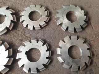 Selection of 20 Involute Gear Cutters