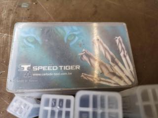 4x Mill Cutters by Speed Tiger