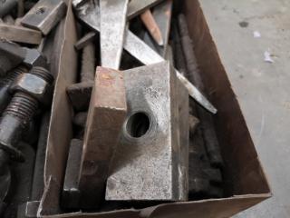 Assorted Mill Lockdown Hardware & More