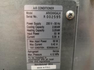 Fijitsu Commercial Air Conditioner Unit ARXD09GALH