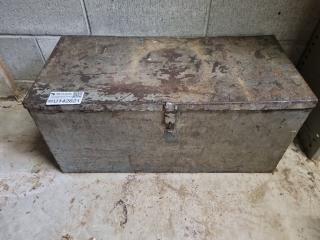 Antique Toolbox and Tools 