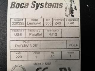 Boca Lemur-K Thermal Ticket Printers, 4x Units