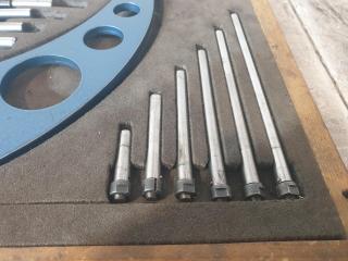 150mm - 255mm Metric Micrometer Set