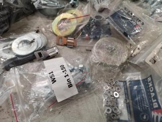 Assorted Bolts, Nuts, Washers, Screws & More