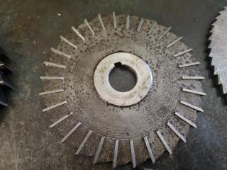 6 Milling Machine Blades 