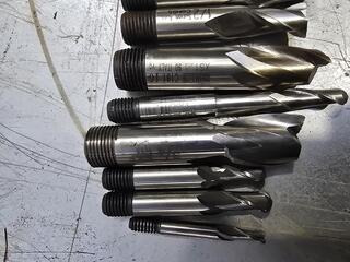 Large Lot of Milling Cutters 