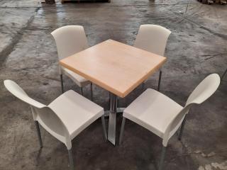 Cafe Style (Collapsible) Table and Chairs Set