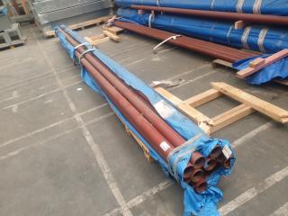 13 Lengths 3“ Steel Pipe