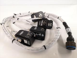 4x Robotis Dynamixel MX-64AR Robot Servo Actuators w/ Cable Harness