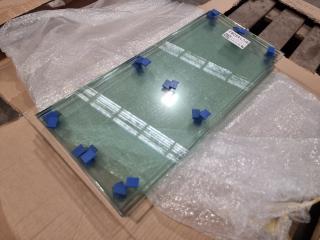 5 Tempered Glass Panels (630x270x11)