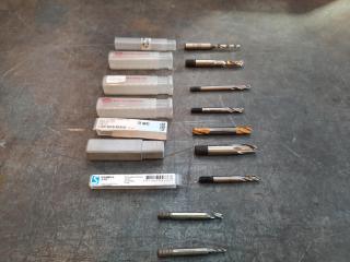 Assorted End Mills (9 Units)