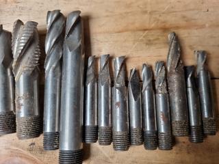90+ Assorted Milling Bits