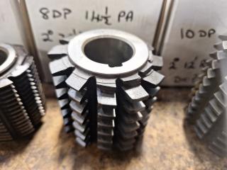 5 x Gear Hobber Cutters