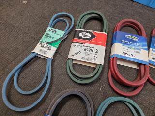 20x Assorted Ride-On Lawnmower Deck & Engine Belts