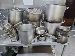 Large Lot of Commerical Pots