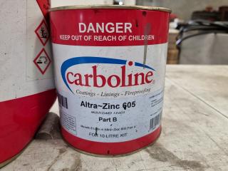 Carboline Altra-Zinc 605 Multiguard 15605 Primer, Green & Part B