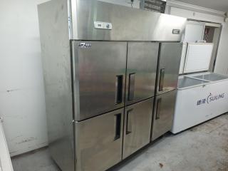 Large Stainless Commerical Freezer