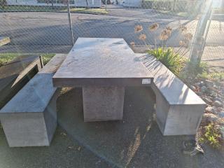 Concrete Outdoor Picnic Table