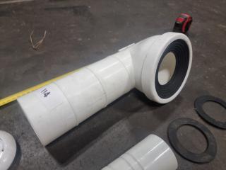 Assortment of PVC Pipe Fittings