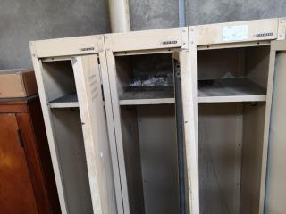 Steelcase 3-Compartment Personnel Locker Unit