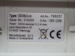 Leica Viva CS10 Field Controller & GS08plus GNSS Reciever