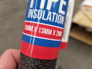 10x 2-Metre Lengths of Pipe Insulation by Gorilla