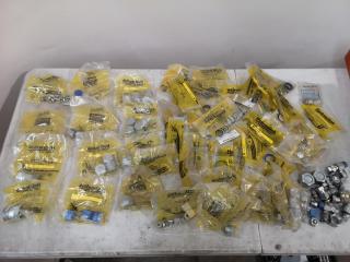 Assorted Lot of Industrial Hydraulic Fittings