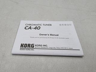Korg CA-40 Chromatic Tuner