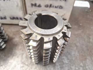 4 x Gear Hobber Cutters