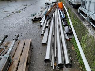 lot of assorted stainless steel
