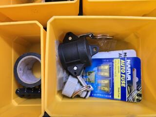 DeWalt Stacking Bin and Contents
