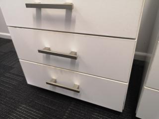 2x Office Mobile Drawer Units