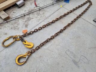 Single Leg Lifting Chain Assembly, 5.3-Ton Capacity