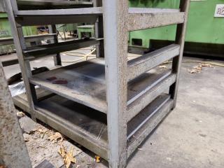 Heavy Duty Steel Shelving Workbench Unit