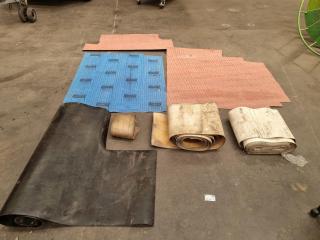 Large Assortment of Various Gaskets and Protectivr Mats