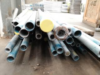 40+ Assorted Length Galvanised Steel Scaffolding Special Use Pipes