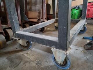 Heavy Mobile Steel Table Workbench