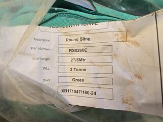 2 x 2 Ton Strops