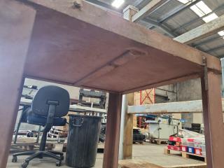 Heavy Steel Workshop Table / Platform