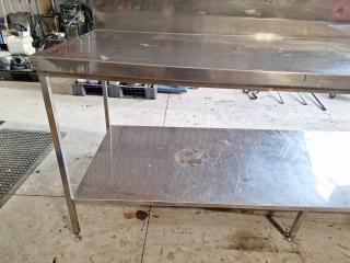 Commercial Stainless Steel Kitchen Bench