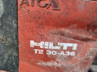 Hilti Cordless SDS-Plus Rotary Hammer TE 30-A36, w/ Accessories